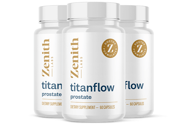 TitanFlow three bottles